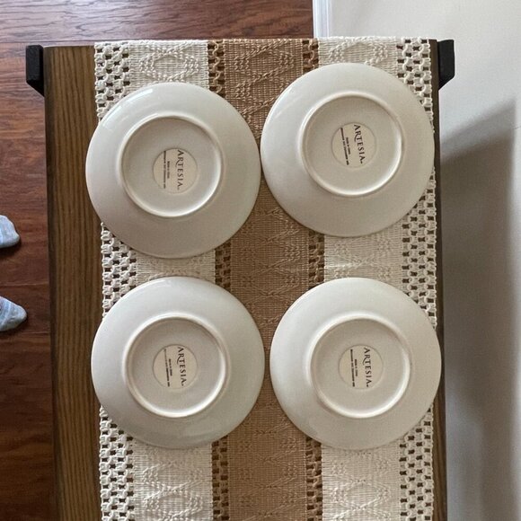 SET OF 4 ARTESIA APPETIZER PLATES - Picture 6 of 7